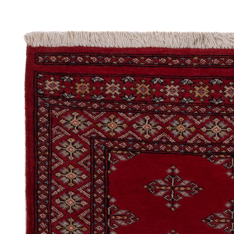 Pakistan Teppich 95x151cm - Orientteppich - rot