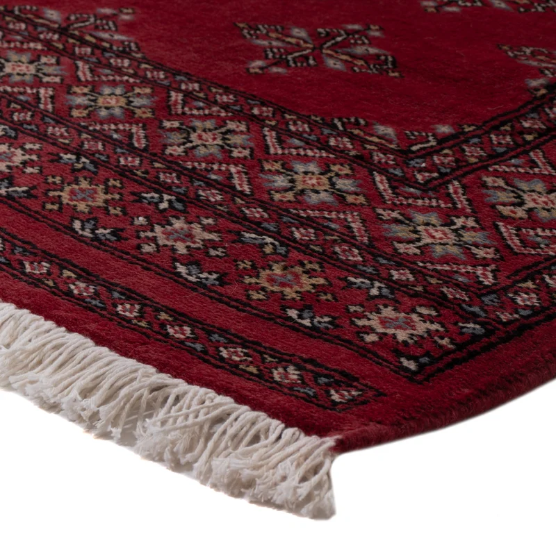 Pakistan Teppich 95x151cm - Orientteppich - rot