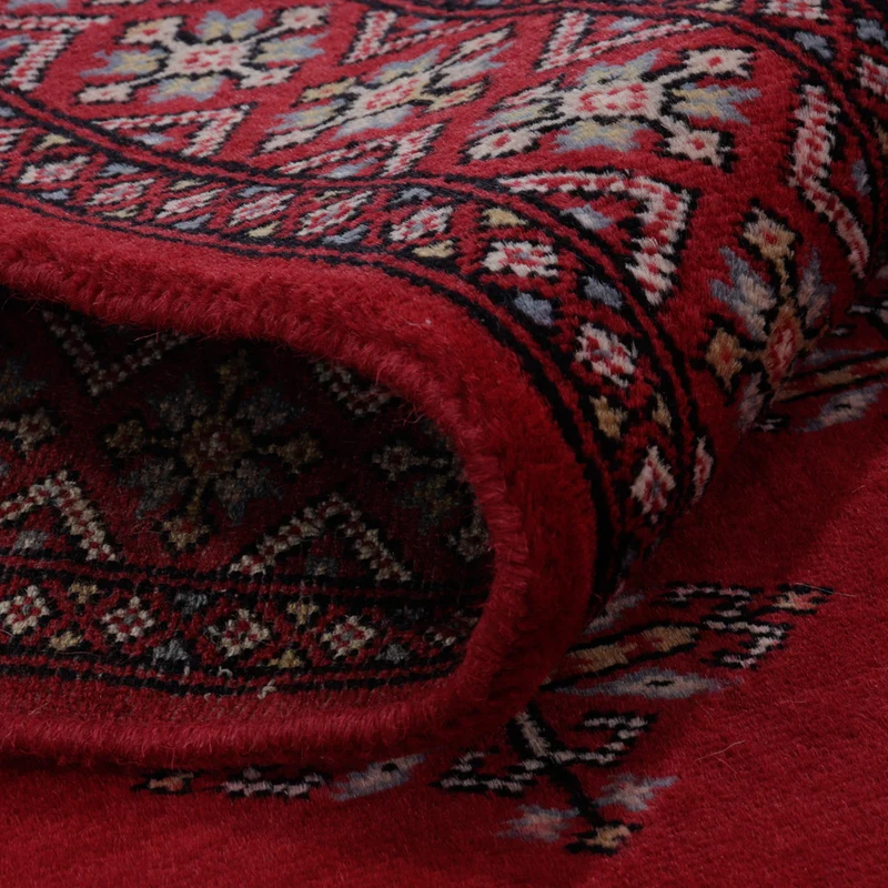 Pakistan Teppich 95x151cm - Orientteppich - rot