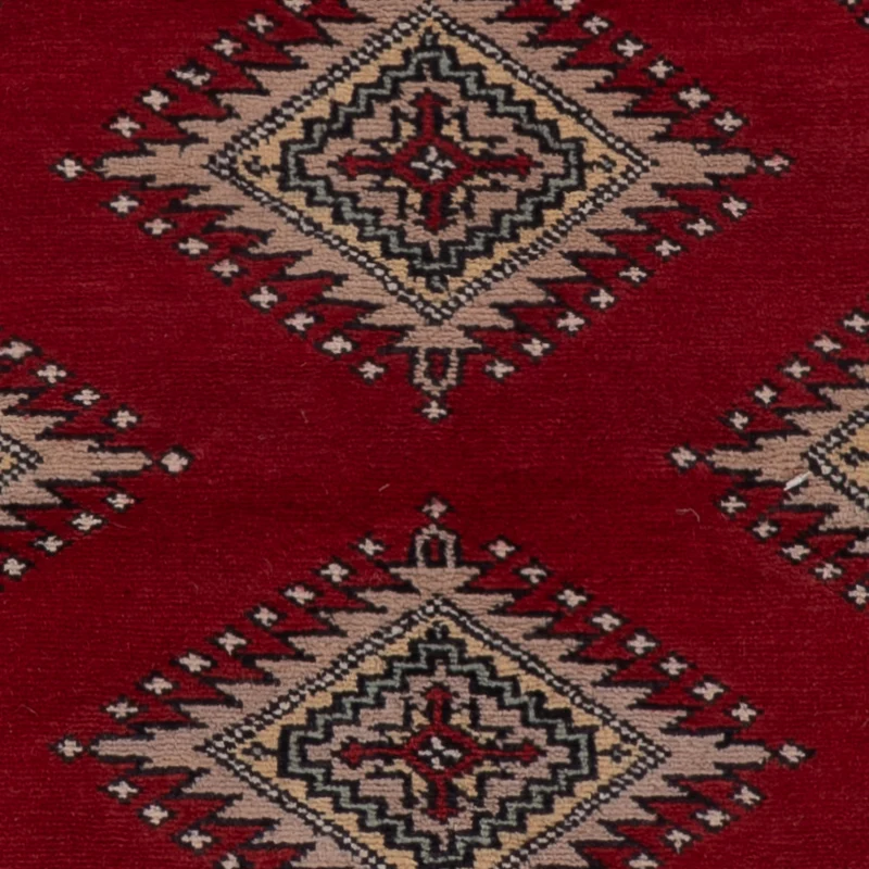 Pakistan Teppich 94x152cm - Orientteppich - rot
