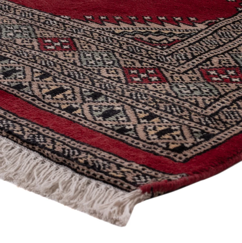 Pakistan Teppich 94x152cm - Orientteppich - rot