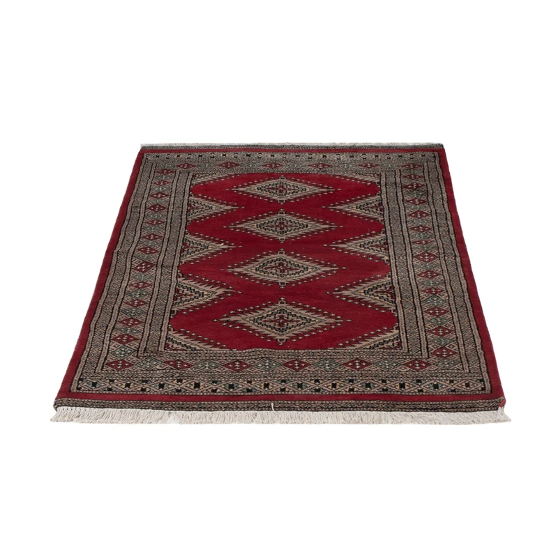 Pakistan Teppich 94x152cm - Orientteppich - rot