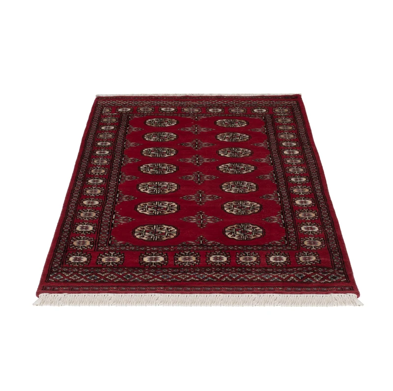 Pakistan Teppich 93x160cm - Orientteppich - rot