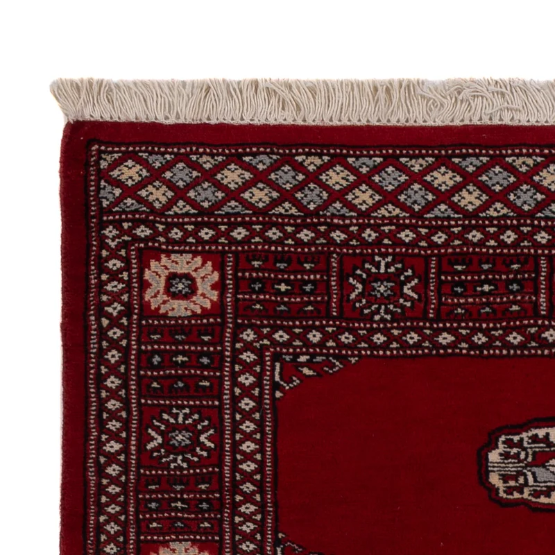 Pakistan Teppich 96x147cm - Orientteppich - rot