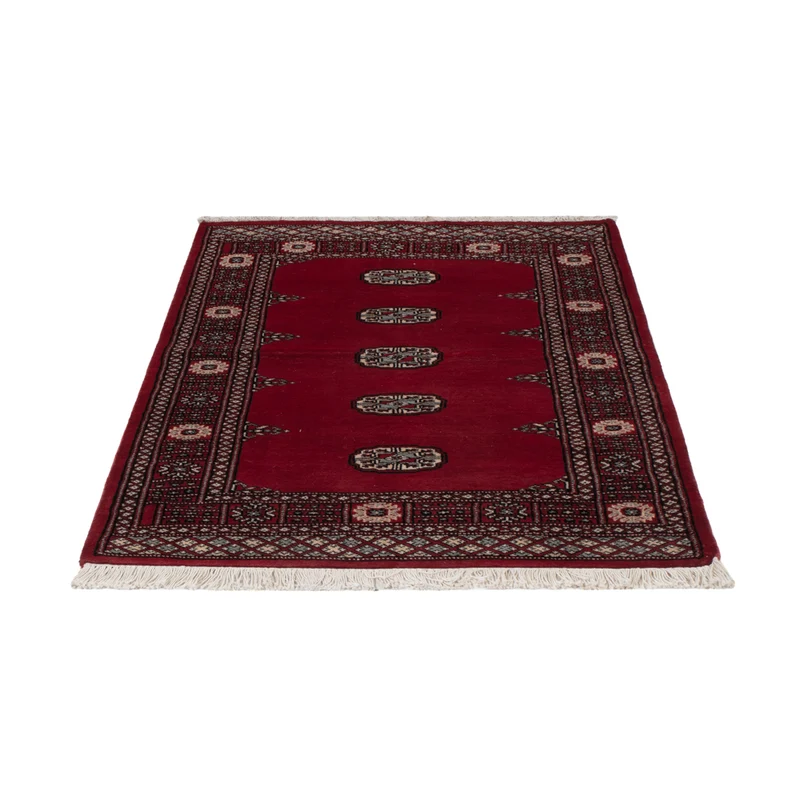 Pakistan Teppich 96x147cm - Orientteppich - rot