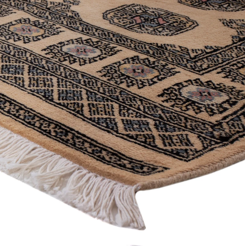 Pakistan Teppich 95x148cm - Orientteppich - rot