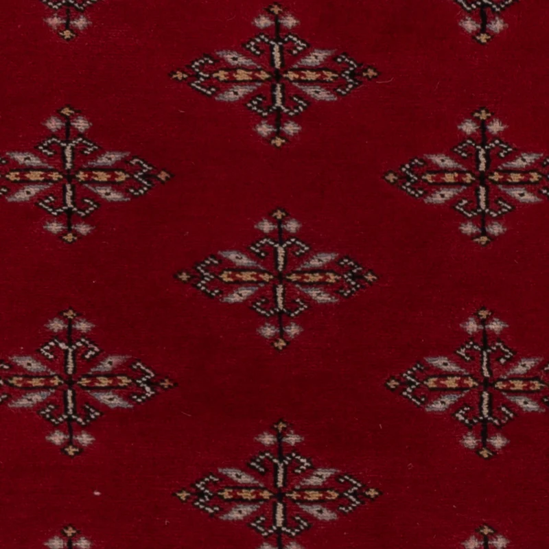 Pakistan Teppich 95x152cm - Orientteppich - rot