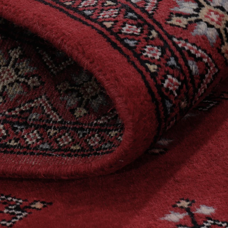 Pakistan Teppich 95x152cm - Orientteppich - rot