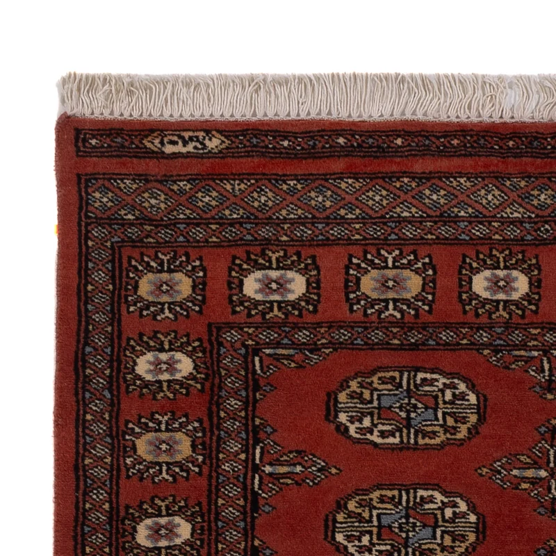 Pakistan Teppich 94x140cm - Orientteppich - rot