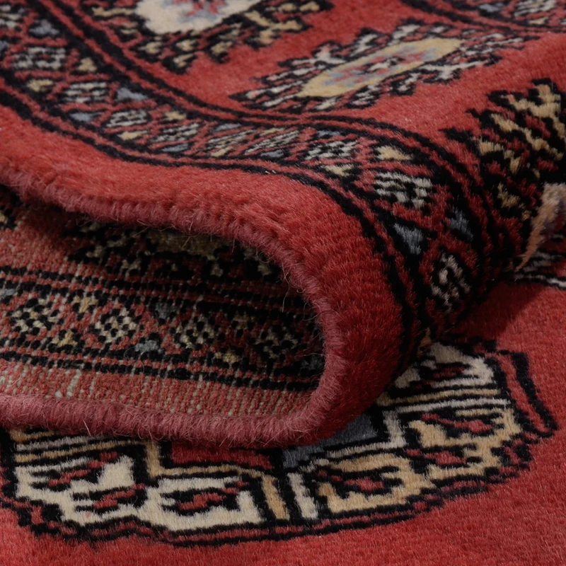Pakistan Teppich 94x140cm - Orientteppich - rot