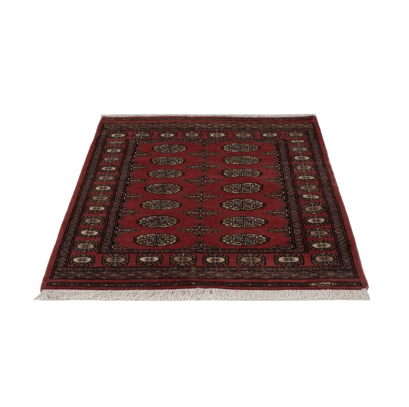 Pakistan Teppich 94x140cm - Orientteppich - rot