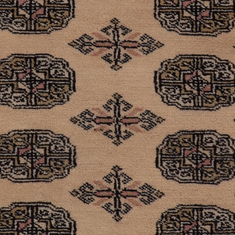 Pakistan Teppich 93x147cm - Orientteppich - beige