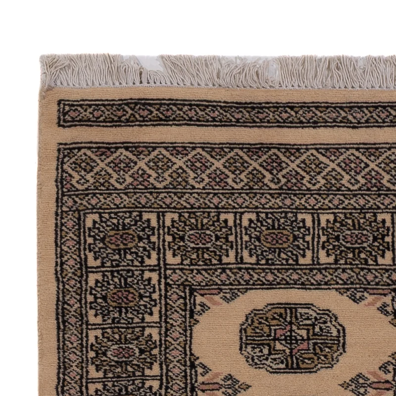 Pakistan Teppich 93x147cm - Orientteppich - beige