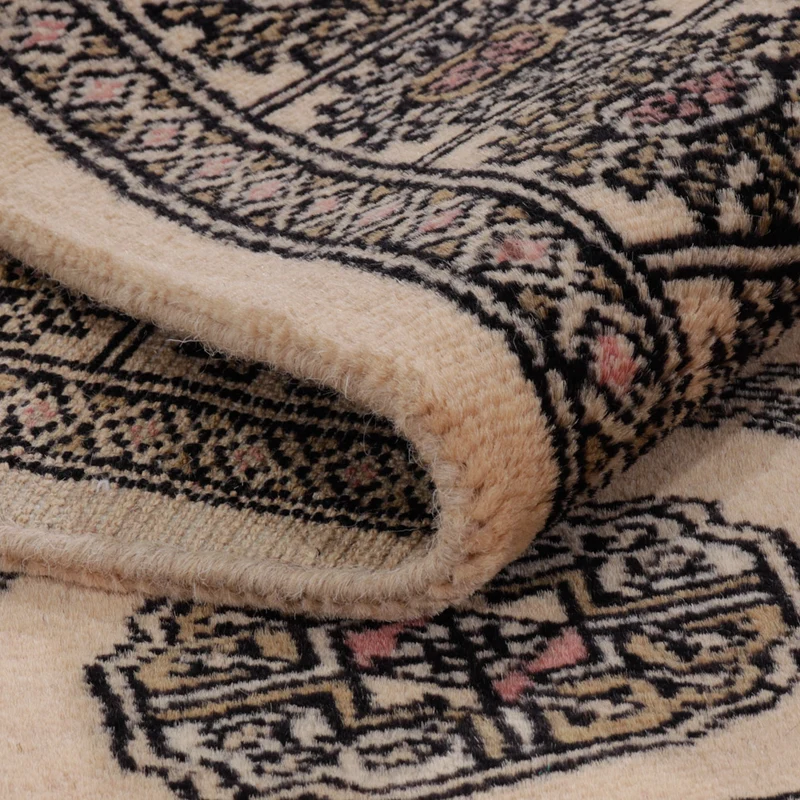 Pakistan Teppich 93x147cm - Orientteppich - beige