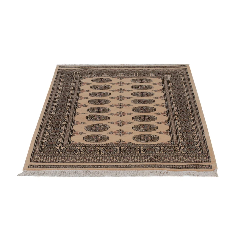 Pakistan Teppich 93x147cm - Orientteppich - beige