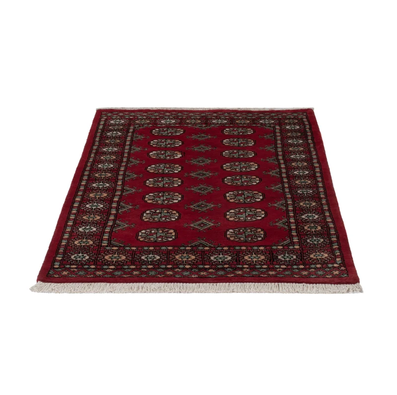 Pakistan Teppich 95x141cm - Orientteppich - rot