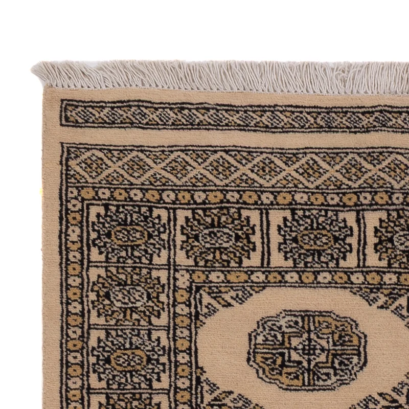 Pakistan Teppich 93x144cm - Orientteppich - beige