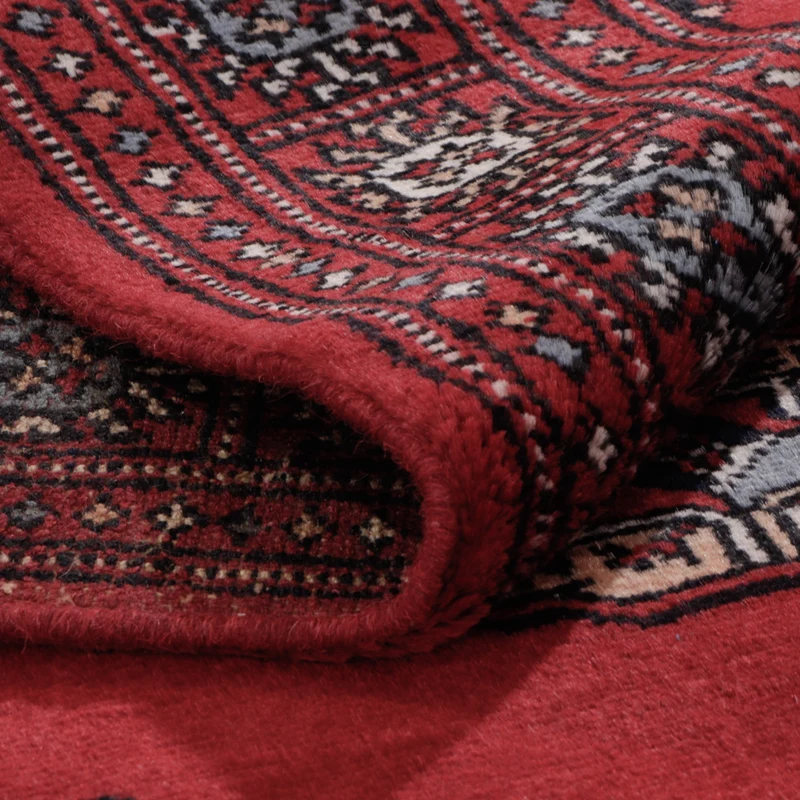 Pakistan Teppich 75x186cm - Orientteppich - rot