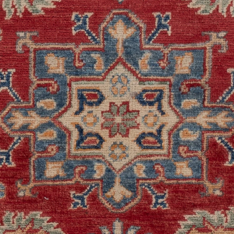 Kazak Teppich 101x149cm - Orientteppich - rot