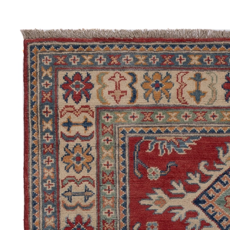 Kazak Teppich 101x149cm - Orientteppich - rot