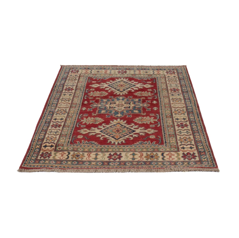 Kazak Teppich 101x149cm - Orientteppich - rot