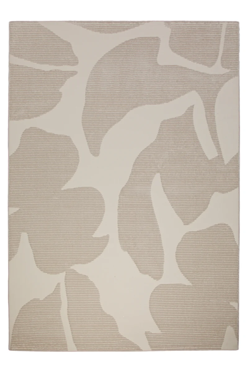 Teppich 160x230 Wohnzimmer Beige Floral