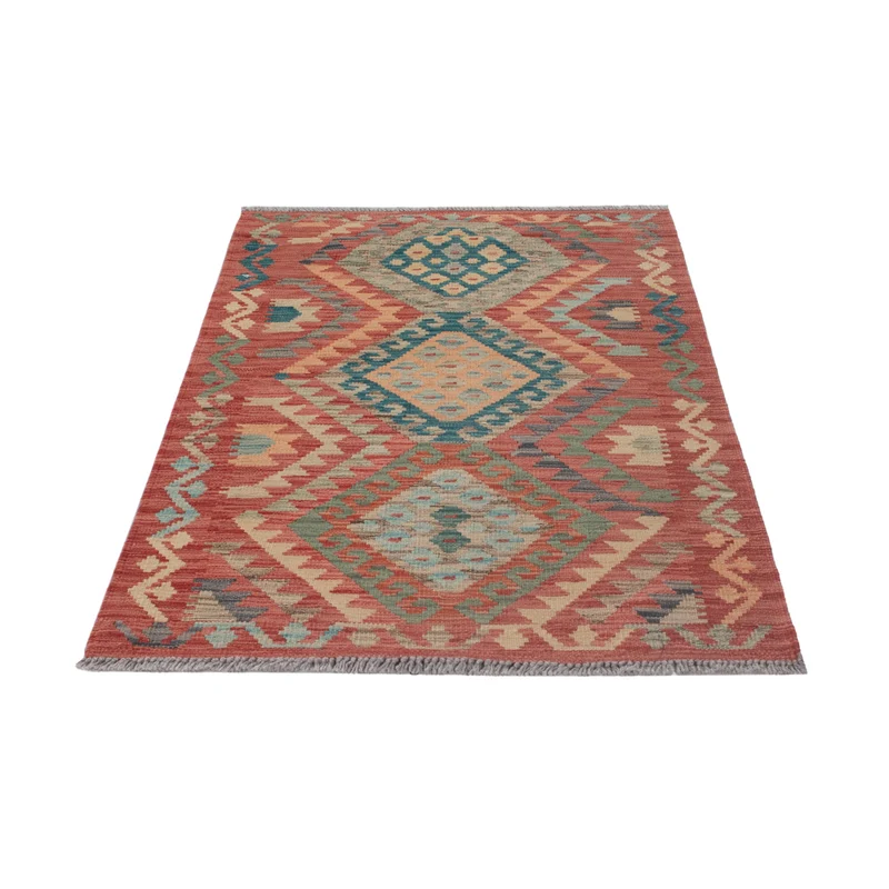 Kelim Maimene Teppich 79x130cm - mehrfarbig