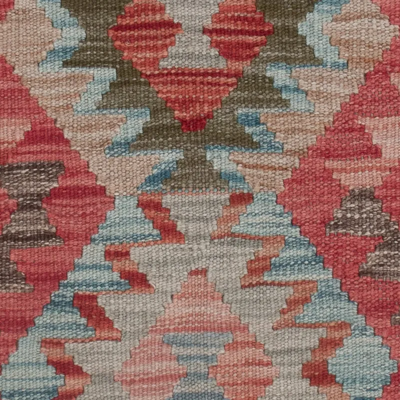Kelim Maimene Teppich 81x130cm - mehrfarbig