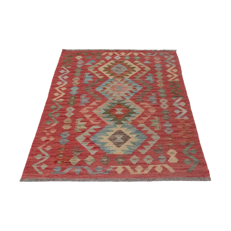 Kelim Maimene Teppich 81x130cm - mehrfarbig