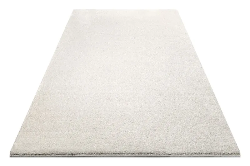 Kurzflorteppich Creme Weiß "Nova" WECONhome Basics