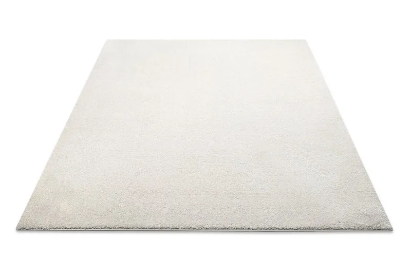 Kurzflorteppich Creme Weiß "Nova" WECONhome Basics