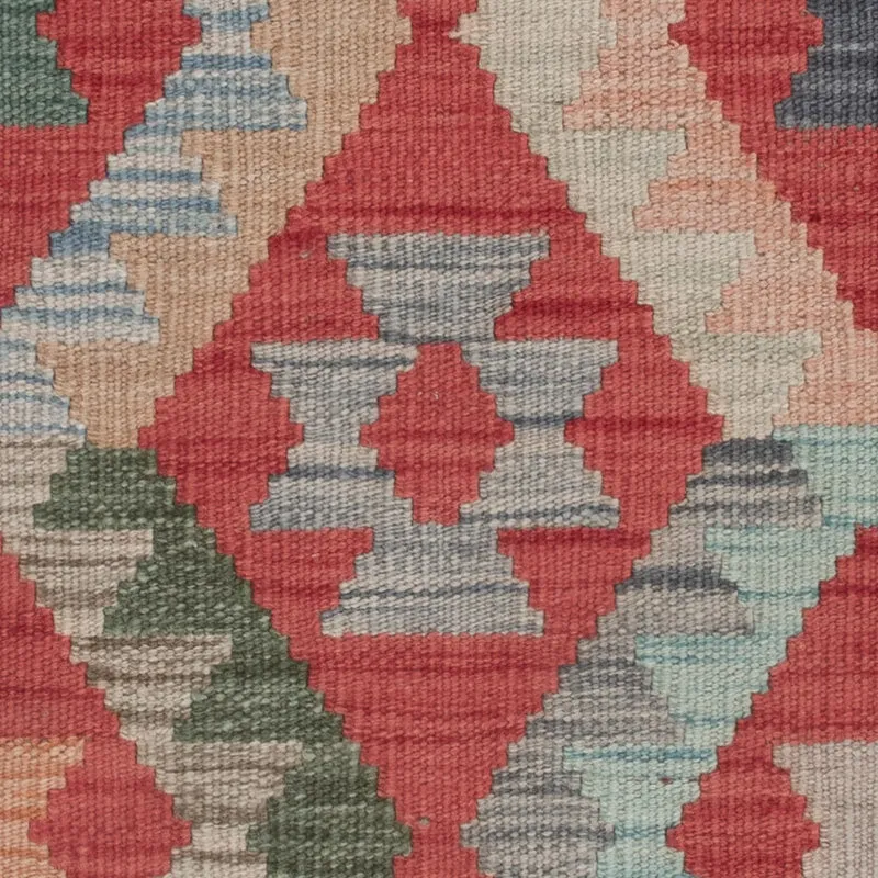 Kelim Maimene Teppich 81x124cm - mehrfarbig