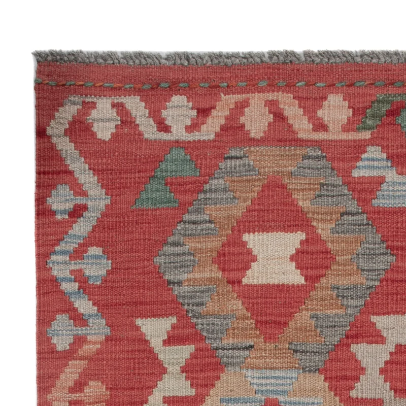 Kelim Maimene Teppich 81x124cm - mehrfarbig