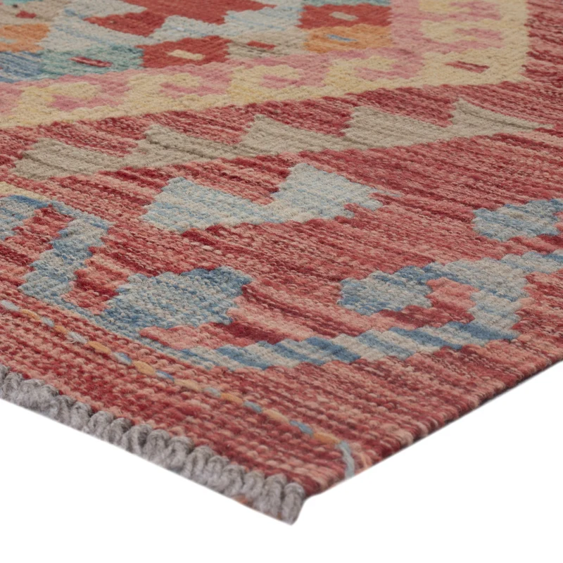 Kelim Maimene Teppich 81x131cm - mehrfarbig
