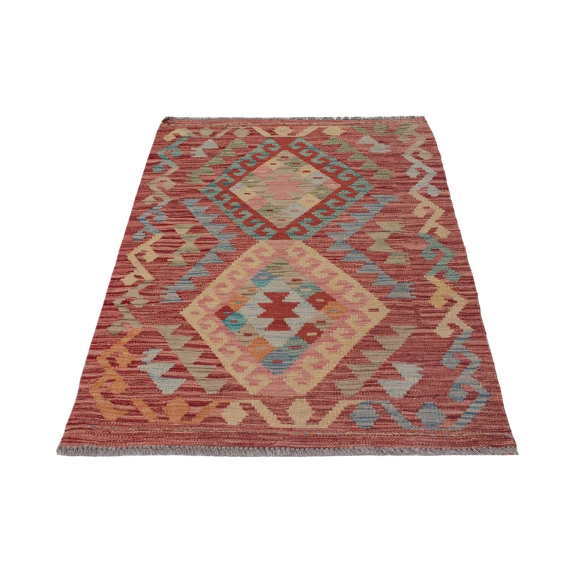 Kelim Maimene Teppich 81x131cm - mehrfarbig