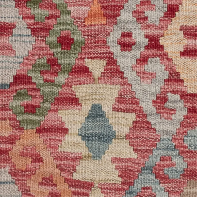 Kelim Maimene Teppich 81x126cm - mehrfarbig