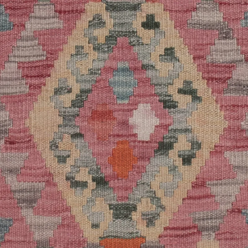Kelim Maimene Teppich 86x127cm - mehrfarbig