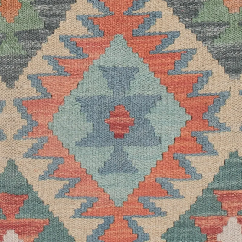 Kelim Maimene Teppich 86x124cm - mehrfarbig