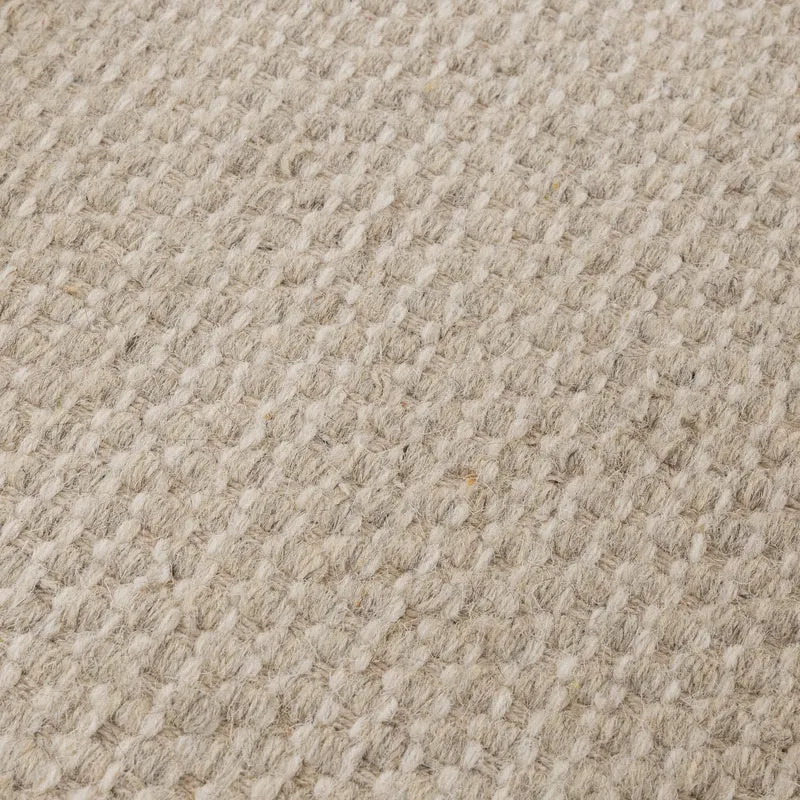 Wollteppich Rund - Bliss Creme Weiß
