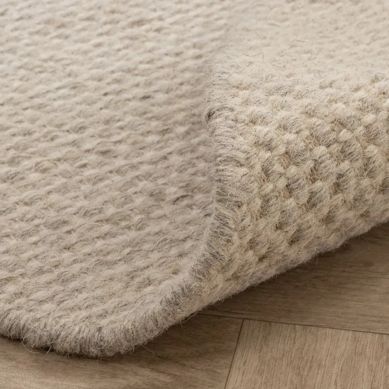 Wollteppich Rund - Bliss Creme Weiß