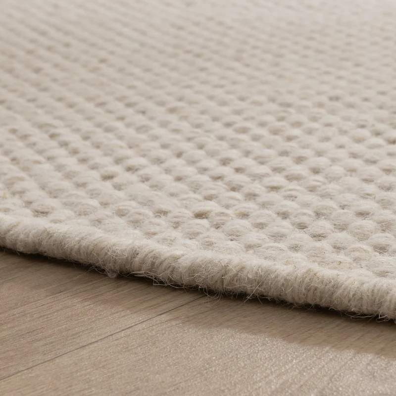 Wollteppich Rund - Bliss Creme