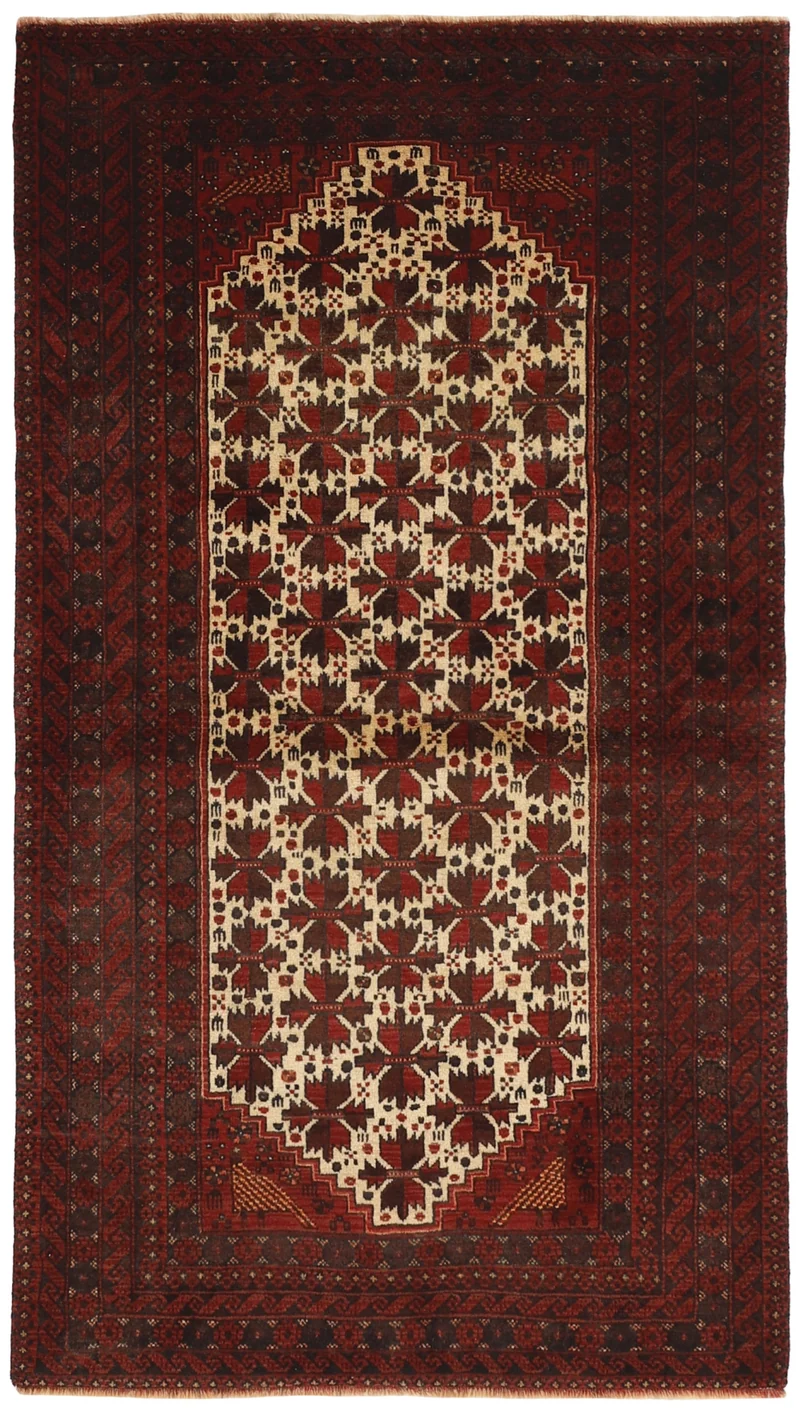 MY-RUG Teppich "Belutsch" Gul-Muster, Handgeknüpft