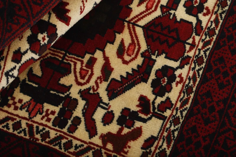 MY-RUG Teppich "Belutsch" Gul-Muster, Handgeknüpft