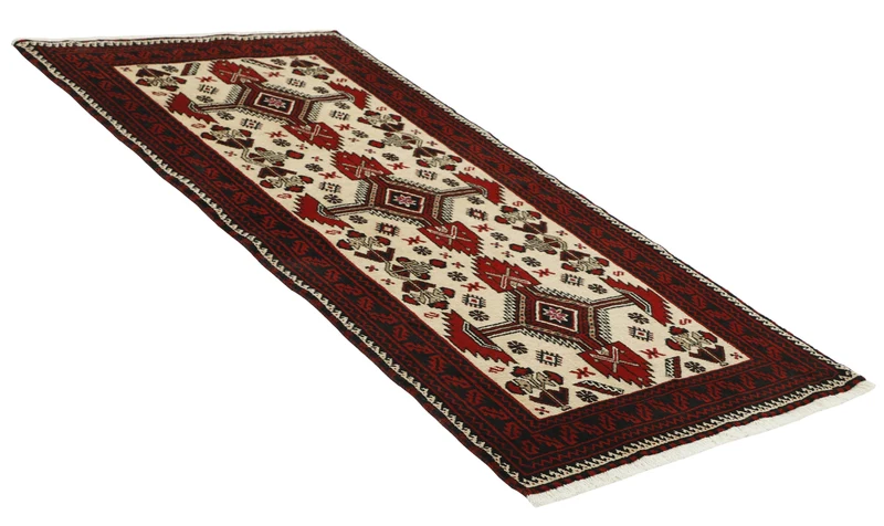 MY-RUG Teppich "Belutsch" Gul-Muster, Handgeknüpft