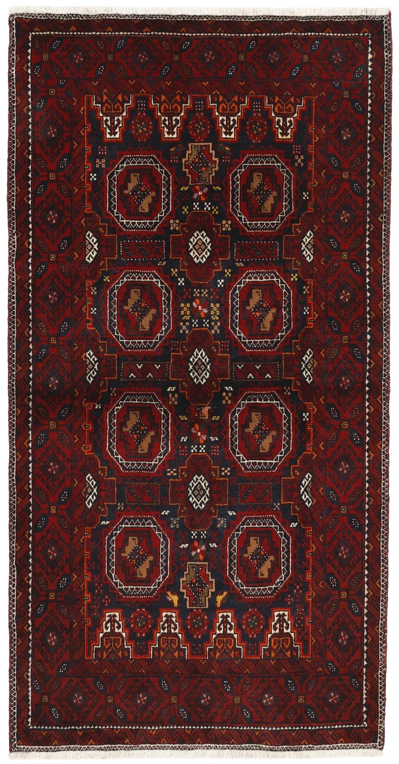 MY-RUG Teppich "Belutsch" Gul-Muster, Handgeknüpft