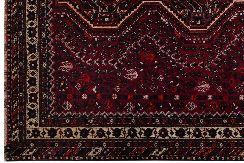 Shiraz · Handgeknüpft – Rot, 308x209 cm