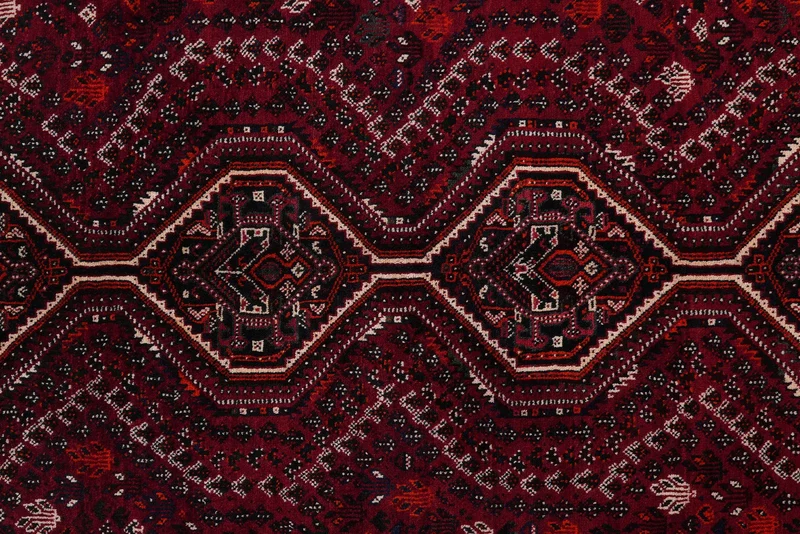 Shiraz · Handgeknüpft – Rot, 308x209 cm