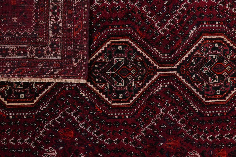 Shiraz · Handgeknüpft – Rot, 308x209 cm