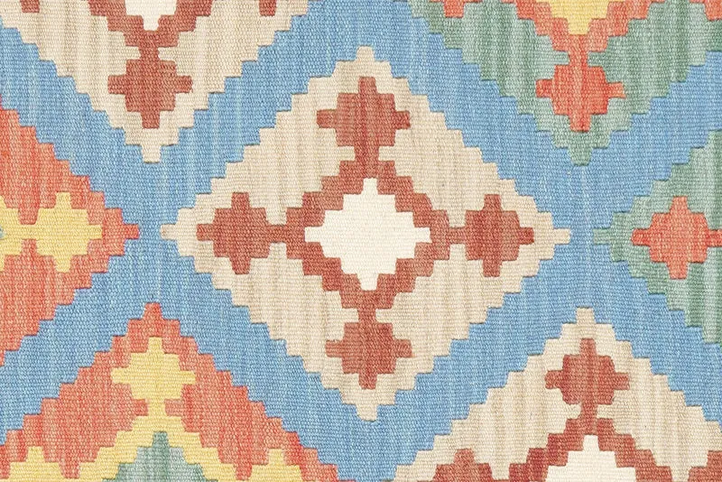 Kelim Gashgai · Handgewebt – Blau, 157x105 cm