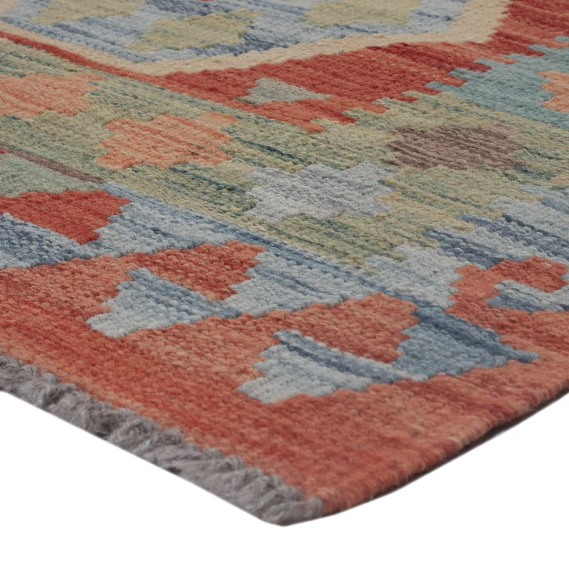 Kelim Maimene Teppich 80x131cm - mehrfarbig